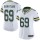 Women's Packers #69 David Bakhtiari White Stitched NFL Vapor Untouchable Limited Jersey