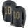 Nike Texans #10 DeAndre Hopkins Anthracite Salute to Service Men's Stitched NFL Limited Therma Long Sleeve Jersey