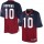 Nike Texans #10 DeAndre Hopkins Navy Blue/Red Men's Stitched NFL Elite Fadeaway Fashion Jersey