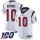 Nike Texans #10 DeAndre Hopkins White Men's Stitched NFL 100th Season Vapor Limited Jersey