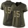 Women's Texans #15 Will Fuller V Green Stitched NFL Limited Salute to Service Jersey