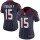 Women's Texans #15 Will Fuller V Navy Blue Team Color Stitched NFL Vapor Untouchable Limited Jersey
