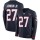 Nike Texans #27 Duke Johnson Jr Navy Blue Team Color Men's Stitched NFL Limited Therma Long Sleeve Jersey