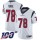Nike Texans #78 Laremy Tunsil White Men's Stitched NFL 100th Season Vapor Untouchable Limited Jersey