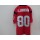 Texans A.Johnson #80 Red Stitched NFL Jersey