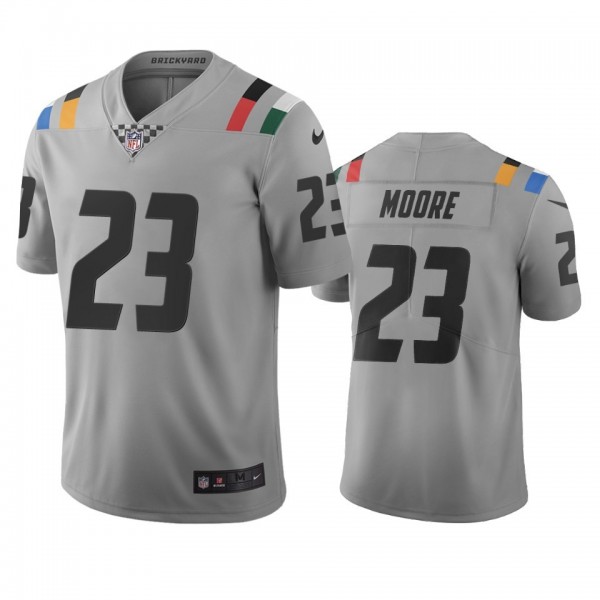 Indianapolis Colts #23 Kenny Moore Gray Vapor Limited City Edition NFL Jersey