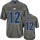 Nike Colts #12 Andrew Luck Grey Men's Stitched NFL Elite Vapor Jersey