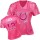 Women's Colts #12 Andrew Luck Pink Fem Fan NFL Game Jersey