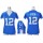 Women's Colts #12 Andrew Luck Royal Blue Team Color Draft Him Name Number Top Stitched NFL Elite Jersey