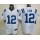 Nike Colts #12 Andrew Luck White Men's Stitched NFL Elite Jersey