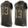Nike Colts #13 T.Y. Hilton Green Men's Stitched NFL Limited Salute To Service Tank Top Jersey