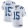Nike Colts #15 Dontrelle Inman White Men's Stitched NFL Vapor Untouchable Limited Jersey