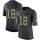 Nike Colts #18 Peyton Manning Black Men's Stitched NFL Limited 2016 Salute to Service Jersey