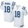 Nike Colts #18 Peyton Manning White Men's Stitched NFL Elite Jersey