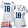 Women's Colts #18 Peyton Manning White Super Bowl XLI Stitched NFL Elite Jersey