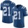Nike Colts #21 Nyheim Hines Royal Blue Men's Stitched NFL Limited Rush Jersey