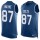 Nike Colts #87 Reggie Wayne Royal Blue Team Color Men's Stitched NFL Limited Tank Top Jersey