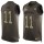 Nike Jaguars #11 Marqise Lee Green Men's Stitched NFL Limited Salute To Service Tank Top Jersey