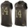 Nike Jaguars #14 Justin Blackmon Green Men's Stitched NFL Limited Salute To Service Tank Top Jersey
