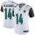 Women's Jaguars #14 Justin Blackmon White Stitched NFL Vapor Untouchable Limited Jersey