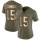 Women's Jaguars #15 Allen Robinson Olive Gold Stitched NFL Limited 2017 Salute to Service Jersey