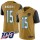 Nike Jaguars #15 Gardner Minshew II Gold Men's Stitched NFL Limited Rush 100th Season Jersey