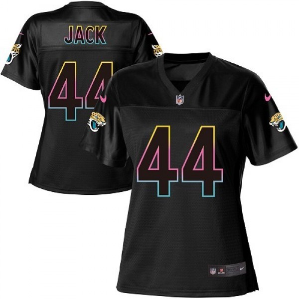 Women's Jaguars #44 Myles Jack Black NFL Game Jersey