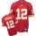 Chiefs #12 Brodie Croyle Red Stitched NFL Jersey