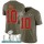 Nike Chiefs #10 Tyreek Hill Olive Super Bowl LIV 2020 Men's Stitched NFL Limited 2017 Salute To Service Jersey
