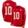 Nike Chiefs #10 Tyreek Hill Red Team Color Men's Stitched NFL Limited Therma Long Sleeve Jersey