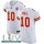 Nike Chiefs #10 Tyreek Hill White Super Bowl LIV 2020 Men's Stitched NFL New Elite Jersey