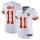 Women's Chiefs #11 Alex Smith White Stitched NFL Vapor Untouchable Limited Jersey