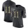 Nike Chiefs #11 Demarcus Robinson Black Men's Stitched NFL Limited 2016 Salute To Service Jersey