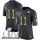 Nike Chiefs #11 Demarcus Robinson Black Super Bowl LIV 2020 Men's Stitched NFL Limited 2016 Salute to Service Jersey