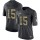 Nike Chiefs #15 Patrick Mahomes Black Men's Stitched NFL Limited 2016 Salute To Service Jersey