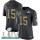 Nike Chiefs #15 Patrick Mahomes Black Super Bowl LIV 2020 Men's Stitched NFL Limited 2016 Salute to Service Jersey