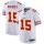 Nike Chiefs #15 Patrick Mahomes White Men's Stitched NFL Limited Team Logo Fashion Jersey