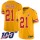 Nike Chiefs #21 Bashaud Breeland Gold Men's Stitched NFL Limited Inverted Legend 100th Season Jersey