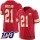Nike Chiefs #21 Bashaud Breeland Red Team Color Men's Stitched NFL 100th Season Vapor Limited Jersey