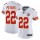 Women's Chiefs #22 Marcus Peters White Stitched NFL Vapor Untouchable Limited Jersey