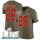 Nike Chiefs #26 Damien Williams Olive Super Bowl LIV 2020 Men's Stitched NFL Limited 2017 Salute To Service Jersey