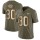 Nike Chiefs #30 Charcandrick West Olive/Gold Men's Stitched NFL Limited 2017 Salute To Service Jersey