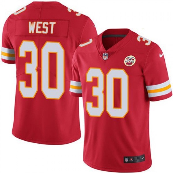 Nike Chiefs #30 Charcandrick West Red Team Color Men's Stitched NFL Vapor Untouchable Limited Jersey
