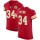 Nike Chiefs #34 Carlos Hyde Red Team Color Men's Stitched NFL Vapor Untouchable Elite Jersey