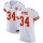 Nike Chiefs #34 Carlos Hyde White Men's Stitched NFL Vapor Untouchable Elite Jersey