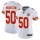 Women's Chiefs #50 Justin Houston White Stitched NFL Vapor Untouchable Limited Jersey