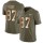 Nike Chiefs #87 Travis Kelce Olive/Gold Men's Stitched NFL Limited 2017 Salute To Service Jersey
