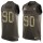 Nike Chiefs #90 Emmanuel Ogbah Green Men's Stitched NFL Limited Salute To Service Tank Top Jersey