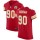 Nike Chiefs #90 Emmanuel Ogbah Red Team Color Men's Stitched NFL Vapor Untouchable Elite Jersey