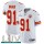 Nike Chiefs #91 Derrick Nnadi White Super Bowl LIV 2020 Men's Stitched NFL Vapor Untouchable Limited Jersey